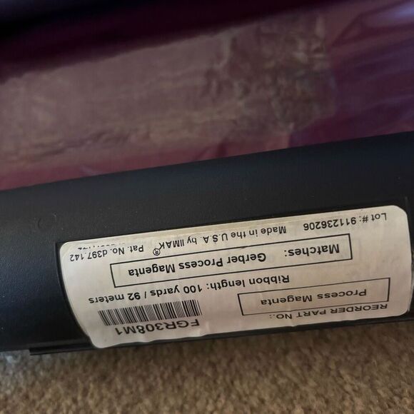 Iimak Duracoat Sublimation Thermal Transfer Ribbon Magenta *Read* - Picture 3 of 6